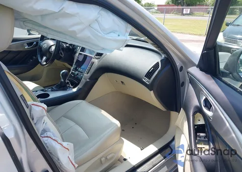 2015 Infiniti Q50 Premium from USA, damaged, VIN JN1BV7AR3FM400235